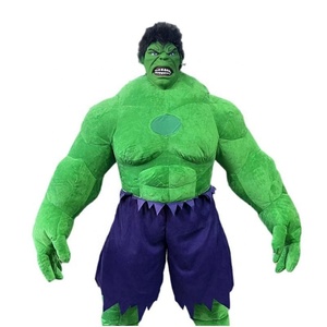 All'aperto gonfiabile <span class=keywords><strong>Hulk</strong></span> verde gigante cartone animato Anime Cosplay verde uomo mascotte <span class=keywords><strong>Costume</strong></span> festa oggetti di scena cerimonia pubblicitaria - Product Image 1