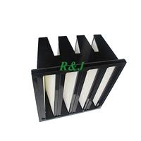 Filtre à air Varicel Merv 14 de 24x24x12 pouces, filtre à sac rigide