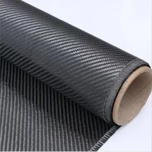 High Quality Professional Woven 2*2 Twill Carbon Fiber Fabric Cloth Carbon Fiber Fabric Roll