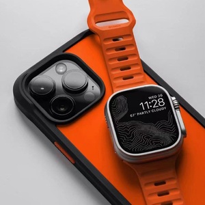 LeYi nuovo cinturino in Silicone sportivo cinturino cinturino cinturino elastico cinturino in Silicone elastico <span class=keywords><strong>per</strong></span> IWatch 9 8 <span class=keywords><strong>ultra</strong></span> SE serie 49mm - Product Image 2