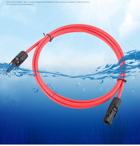 OEM pour TUV Approuvé Solaire Pv Câble Connecteur 6mm2 2.5mm 4mm Centrale Électrique DC Extension Cordon D'alimentation Fil Composants Électriques - Product Image 3