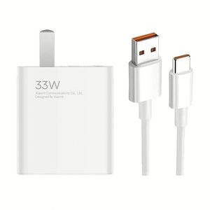 Portable <b>USB</b> Wall Charger QC3.0 US/EU <b>Plug</b> Charger Block 6A Cable Type <b>C</b> Charger Box - Product Image 2