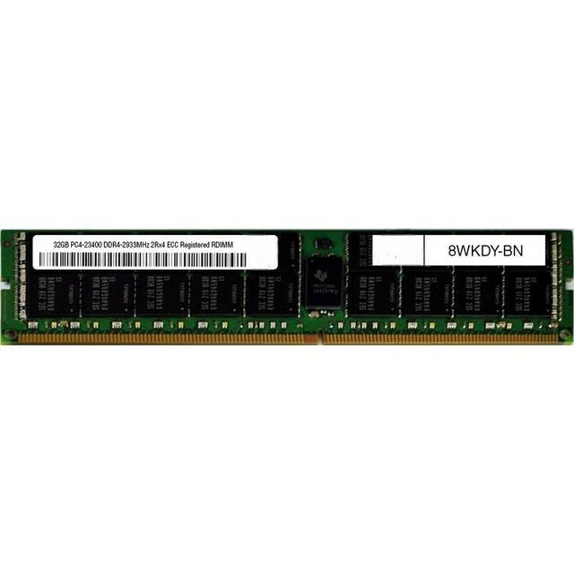 8WKDY 32GB 2933MHz Ddr4 Pc4-23400 2Rx4 1.2V Memory