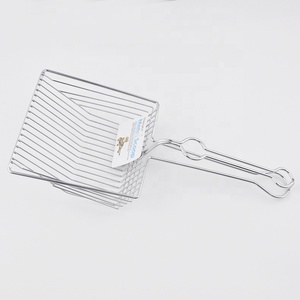 Product Cleaning stainless steel pet cat litter scooper pet poop scooper - Product Image 6