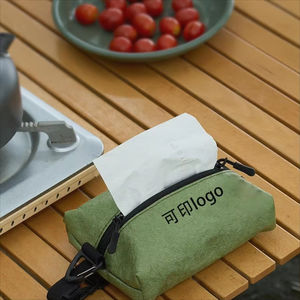 Sacs à mouchoirs en papier DuPont durables pour le camping en plein air, avec cordon de serrage, pour une utilisation suspendue - Product Image 4