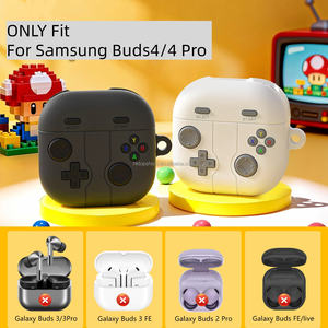Étui pour écouteurs Samsung Galaxy Buds 4 Pro avec porte-clés, étui de protection anti-perte, design ludique - Product Image 5