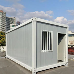 Casas modulares, casa modular prefabricada, contenedor móvil de China, verde, portátil, a la venta, villas de EE. UU., casa prefabricada, cabina de 2 dormitorios - Product Image 1