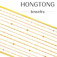 12 pièces chaîne en acier inoxydable plusieurs Types chaîne à maillons bricolage chaînes colliers pour la fabrication de bijoux à bricoler soi-même accessoires de mode Chokers