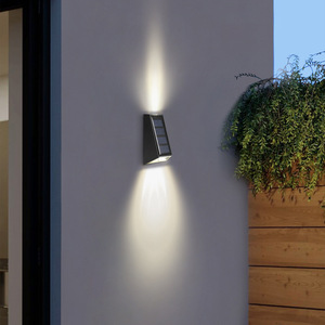 Lámpara Solar LED para Pared Exterior, Ángulo de Haz de 20 Grados, Impermeable, para Jardín, Patio, Decoración de Cercas, Iluminación - Product Image 4