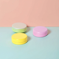 Boîte en fer blanc cylindrique Cannacoast de qualité alimentaire, à l'épreuve des enfants, hermétique, recyclable, pour chewing-gum et chocolat