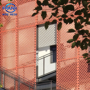 Tôle d'aluminium perforée en acier inoxydable personnalisée pour la décoration architecturale et les façades murales artistiques - Product Image 2