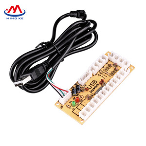 Carte de circuit imprimé pour joystick d'arcade DIY, contrôleur de jeu USB pour ordinateur, <span class=keywords><strong>mini</strong></span> carte de circuit imprimé pour <span class=keywords><strong>PC</strong></span> - Product Image 4