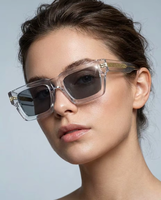 Lunettes de soleil tendance haut de gamme pour hommes et femmes 2026 – Lunettes personnalisées vintage UV400, polarisées, en acétate épais, de créateur