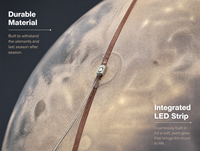 Ballon lunaire gonflable géant réaliste avec LED lumineuses pour la décoration de mariage en plein air, fête, événement, grande lumière lunaire gonflable