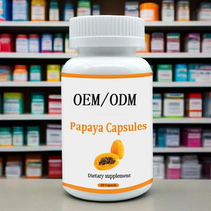 OEM Private Label <span class=keywords><strong>Papaya</strong></span> Leaf Extract Essence Cápsulas Adulto Melhoramento Da Mama Cápsulas para Crianças Adolescentes Mulheres Grávidas - Product Image 1