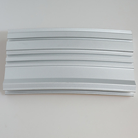 Profilé en aluminium de haute qualité de Shanghai, courbé sur mesure, norme européenne, certifié ISO 9001, tolérance 0,01, utilisé pour