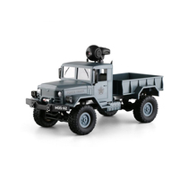 Lehoo Toys RT268001A Camion RC Militaire Crawler 4x4 1/16 2.4G avec Caméra et Contrôle par APP, Modèle Expert en Métal