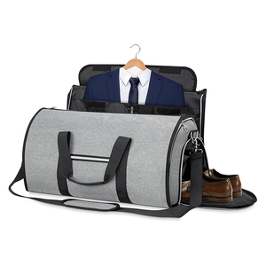 High Quality Garment <strong>Bags</strong> Travel Foldable Carry on for Men Waterproof <strong>Duffel</strong> with Shoe Pouch <strong>Trendy</strong> Design - Product Image 1