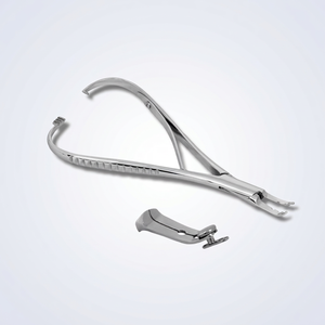 SIGAL MEDCO SM-10207 Classic Dermal Hold Plier Body <b>Piercing</b> Tattoo Use Germany Stainless Steel Silver Plated Locking <b>Piercing</b> - Product Image 1
