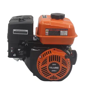 Mesin Bensin silinder tunggal OHV 4 tak 13hp 14 hp 16 Hp 19hp mesin bensin untuk generator pompa air pertanian