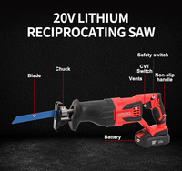 Scie sauteuse sans fil KAFUWELL PA4229A-Y-2D-2, outils électriques, batterie lithium-ion 20V, pour bois, plastique et métal