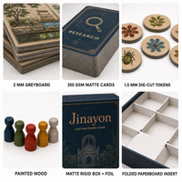 Jeu de société portable personnalisé sur mesure pour la conservation et la recherche en histoire naturelle, éducatif et divertissant pour toute la famille