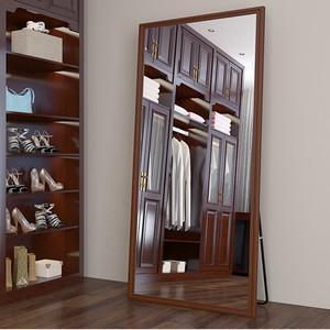 Espejo <span class=keywords><strong>de</strong></span> Cuerpo Entero <span class=keywords><strong>de</strong></span> Madera para Vestidor, Espejo Decorativo Grande para Dormitorio o Sala <span class=keywords><strong>de</strong></span> Estar, Venta al por Mayor - Product Image 5