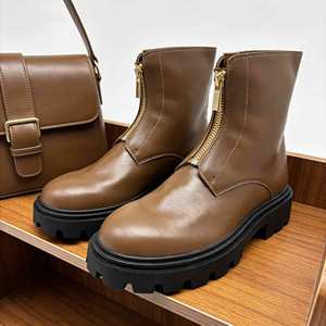 <span class=keywords><strong>Botas</strong></span> de Cuero Clásicas de Alta Calidad, Resistentes y Elegantes para <span class=keywords><strong>Mujer</strong></span> - Product Image 4