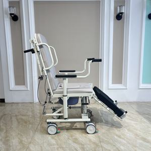 كرسي نقل مخصص للتمريض بتصميم عصري قابل للإمالة بالكامل مع وسادة مقعد مقاومة للماء طراز YH-YW05 - Product Image 3