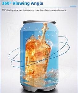 Vòng kéo có thể dẫn hiển thị trong nhà p3.3 đầy đủ màu sắc sáng tạo <span class=keywords><strong>Pop</strong></span> có thể dẫn hiển thị <span class=keywords><strong>video</strong></span> - Product Image 4