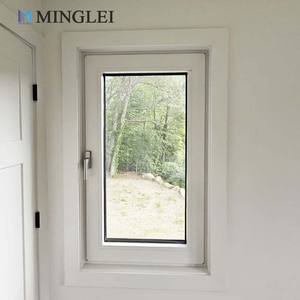 Fenêtres à bascule et à rotation MINGLEI, maison passive, triple vitrage, <span class=keywords><strong>fenêtre</strong></span> à bascule et à rotation en aluminium français avec moustiquaire - Product Image 5