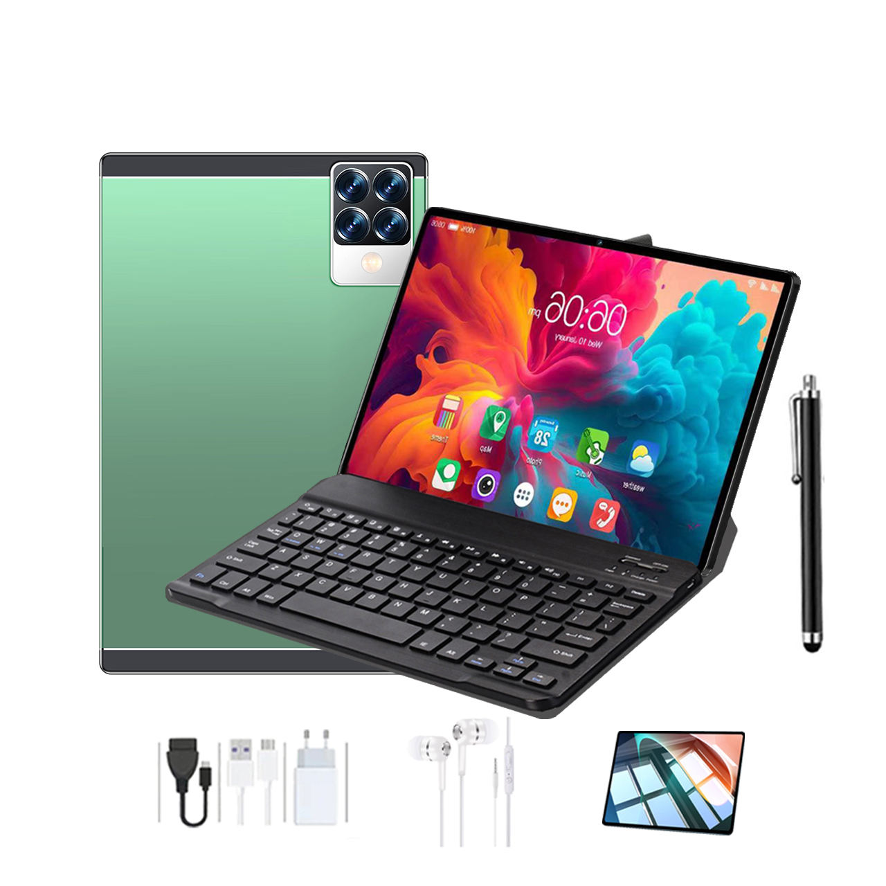 สีเขียว