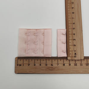 HH4K C006 Extension de soutien-gorge en nylon et métal, fermeture à crochet, œil flexible, accessoire essentiel pour sous-vêtements, accessoires de corset, 3 rangées - Product Image 4