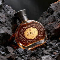 Flacon de parfum mat personnalisé, en verre plaqué or, style baroque, gaufré, haut de gamme, pour parfum, OEM ODM, conception de logo personnalisé, Reed