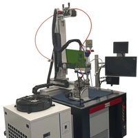 Machine de soudage laser à fibre optique 6 axes QCW CW avec alimentateur de fil 150 300 1500 2000 3000 pour la réparation de moules métalliques