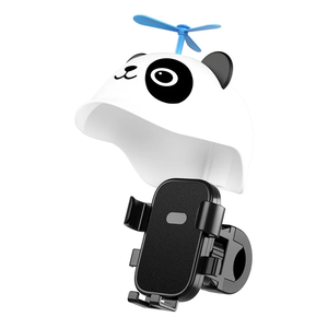 Vente chaude Personnalisé Petit Panda <span class=keywords><strong>Casque</strong></span> Portable Flexible Support De Navigation Rétroviseur Guidon Motos En Plein Air - Product Image 3