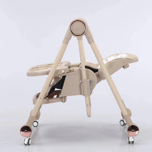 Silla de Alimentación Multifuncional 3 en 1 para Bebés, Silla de Comedor, Silla de Bebé Plegable, Asiento Columpio para Comer, Silla Alta de Lujo para Bebés - Product Image 5