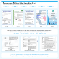 Projecteur LED Anti-éblouissement 7W 10W 12W 15W 20W 25W 110-120lm/w CRI90 5CCT IP44 CE RoHS Fitlight Usine Hôtel Bureau Projet OEM