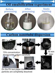 WEIAI Potente máquina de extracto de hierba ultrasónica 5L Emulsionante 500W 3000W Célula de laboratorio Extractor ultrasónico industrial Homogeneizador - Product Image 4