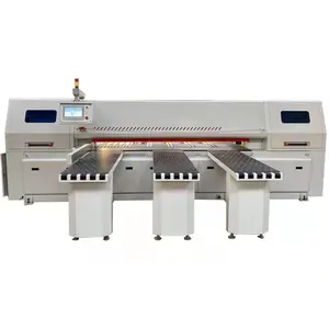 Heavy-Duty Bed Automatic Fast Feeding High Power Fully Automatic Computer Electronic CNC Cutting Board Beam Saw Machine 3300mm