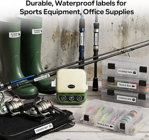 Imprimante à ruban Phomemo P15, rubans personnalisés riches en texte/icônes, <span class=keywords><strong>mini</strong></span> machine d'étiquetage portable Bluetooth avec ruban - Product Image 4