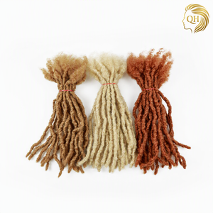 QH Extensions de dreadlocks au crochet 100% <span class=keywords><strong>cheveux</strong></span> humains, Sisterlocks 0,6 cm, 4-30 pouces, entièrement faites à la main, <span class=keywords><strong>cheveux</strong></span> brésiliens Remy, pour femmes noires <span class=keywords><strong>Rasta</strong></span> - Product Image 3