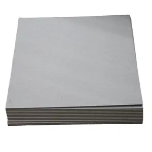 High Quality Electronic Grey Paperboard Carton Grey Chip Board Paper Sheets Double Side Gray Cardboard
