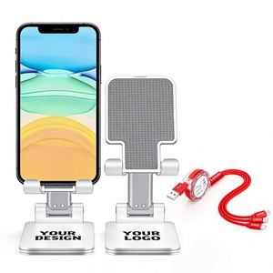 New Promotional Business Gift <b>Desk</b> Foldable Plastic Mobile <b>Phone</b> <b>Stand</b> Portable Custom Logo Cellphone Holder Wholesale - Product Image 1