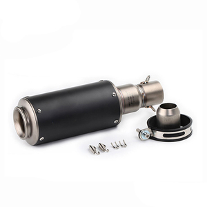 Universel Moto Silencieux D'échappement Moto Tuyau D'échappement Silencieux Pour <span class=keywords><strong>Z900</strong></span> ER-N ersys 650 1000 <span class=keywords><strong>Z800</strong></span> <span class=keywords><strong>Z1000</strong></span> - Product Image 4