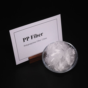 Additif en fibre de polypropylène monofilament pour mortier de <span class=keywords><strong>ciment</strong></span> afin de réduire les fissures de rétrécissement plastique - Product Image 4