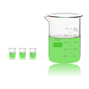 5ml-10000ml צורה נמוכה כוס כימיה המעבדה בורוסיליקט זכוכית כוס עם זרבובית - Product Image 6