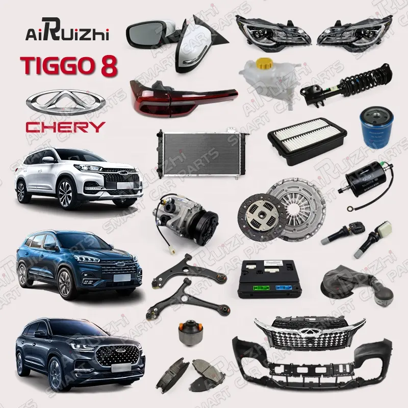 Peças sobressalentes originais e acessórios de reposição para Chery Tiggo8 Tiggo 8 Pro Max Plus e + Auto Car MVM FOWNIX DR OEM T18 T1A T1D