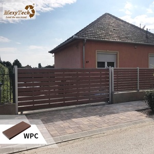 Casa personalizado WPC cerca de puertas y parrillas diseño <span class=keywords><strong>para</strong></span> balcón jardín - Product Image 3
