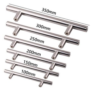 Thép không gỉ đồ nội thất xử lý tủ bếp cửa xử lý đồ nội thất ngăn kéo xử lý - Product Image 1
